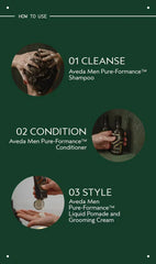 aveda men pure-formance™ liquid pomade